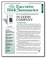 in good company book image